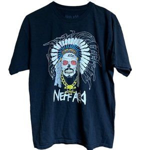 Neff  Aoki Steve Aoki Native Skull Tee Shirt
